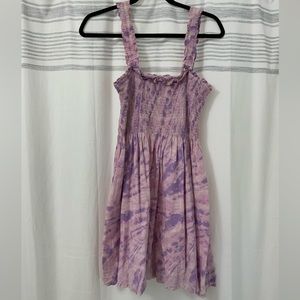 GAP tie dye purple dress